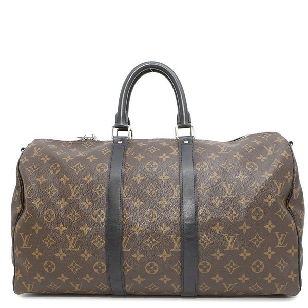 ルイヴィトン ボストンバッグ モノグラム マカサー キーポル・バンドリエール45 旅行用バッグ M56711 LOUIS VUITTON トラベルバッグ