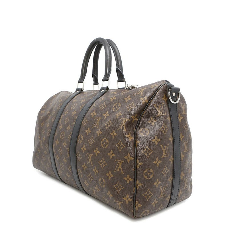 ルイヴィトン ボストンバッグ モノグラム マカサー キーポル・バンドリエール45 旅行用バッグ M56711 LOUIS VUITTON トラベルバッグ