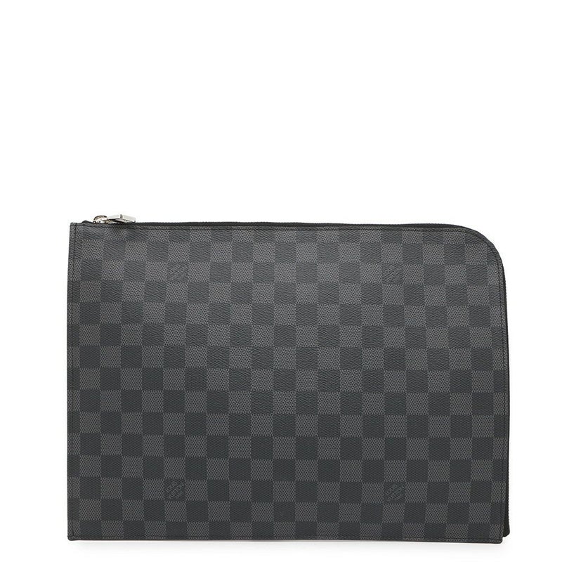 ルイヴィトン クラッチバッグ ダミエ・グラフィット ポシェット・ジュールGM N64437 LOUIS VUITTON 黒 ブラック