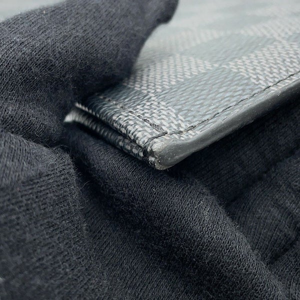 ルイヴィトン クラッチバッグ ダミエ・グラフィット ポシェット・ジュールGM N64437 LOUIS VUITTON 黒 ブラック