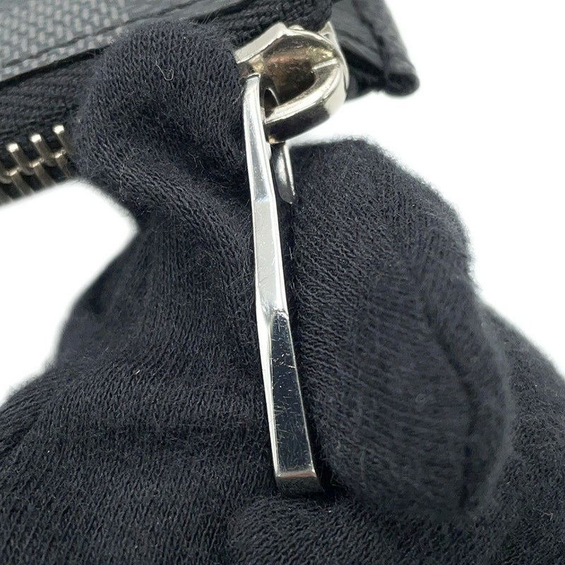 ルイヴィトン クラッチバッグ ダミエ・グラフィット ポシェット・ジュールGM N64437 LOUIS VUITTON 黒 ブラック