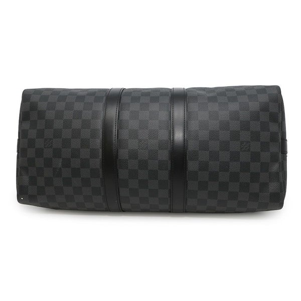 ルイヴィトン ボストンバッグ ダミエ・グラフィット キーポル バンドリエール45 N41418 トラベル 旅行バッグ 黒 ブラック