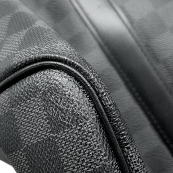 ルイヴィトン ボストンバッグ ダミエ・グラフィット キーポル バンドリエール45 N41418 トラベル 旅行バッグ 黒 ブラック