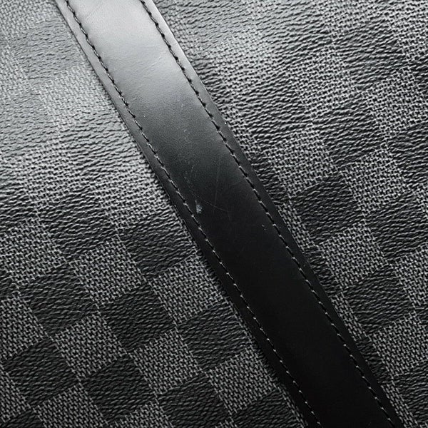 ルイヴィトン ボストンバッグ ダミエ・グラフィット キーポル バンドリエール45 N41418 トラベル 旅行バッグ 黒 ブラック