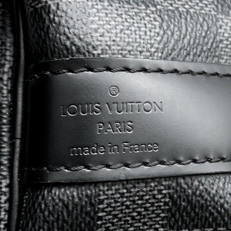 ルイヴィトン ボストンバッグ ダミエ・グラフィット キーポル バンドリエール45 N41418 トラベル 旅行バッグ 黒 ブラック