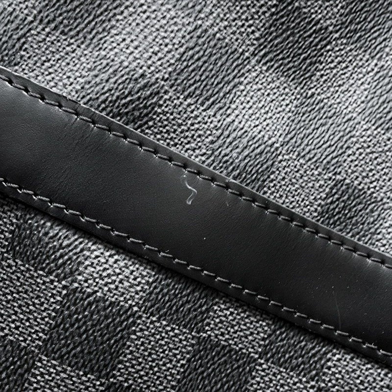 ルイヴィトン ボストンバッグ ダミエ グラフィット キーポル バンドリエール45 N41418 ヴィトン トラベルバッグ 黒 ブラック