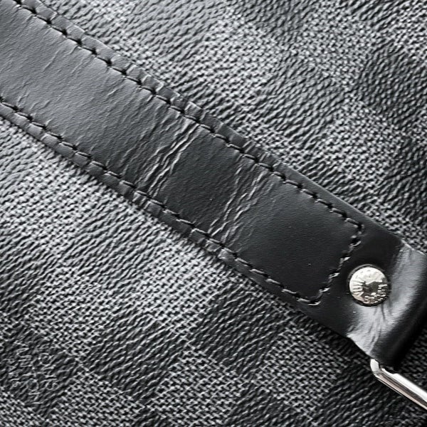 ルイヴィトン ボストンバッグ ダミエ グラフィット キーポル バンドリエール45 N41418 ヴィトン トラベルバッグ 黒 ブラック