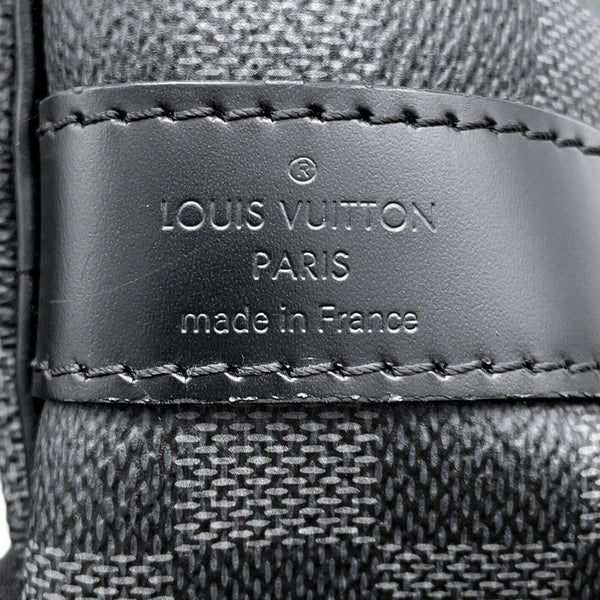 ルイヴィトン ボストンバッグ ダミエ グラフィット キーポル バンドリエール45 N41418 ヴィトン トラベルバッグ 黒 ブラック