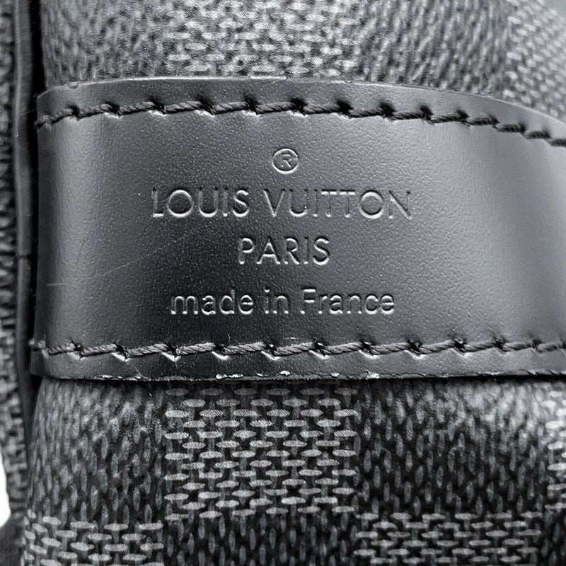 ルイヴィトン ボストンバッグ ダミエ グラフィット キーポル バンドリエール45 N41418 ヴィトン トラベルバッグ 黒 ブラック