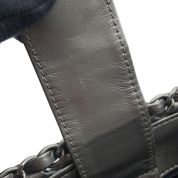 シャネル チェーントートバッグ チェーンミー ココマーク マトラッセ カーフレザー A50494 CHANEL バッグ