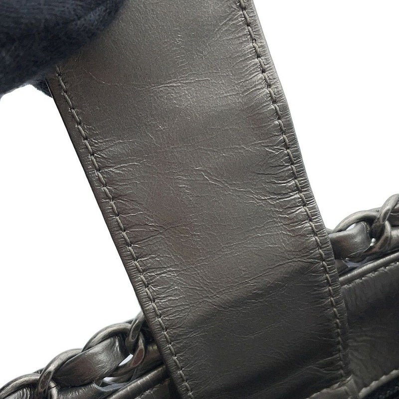 シャネル チェーントートバッグ チェーンミー ココマーク マトラッセ カーフレザー A50494 CHANEL バッグ