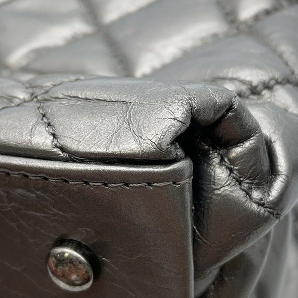 シャネル チェーントートバッグ チェーンミー ココマーク マトラッセ カーフレザー A50494 CHANEL バッグ