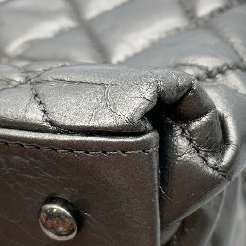 シャネル チェーントートバッグ チェーンミー ココマーク マトラッセ カーフレザー A50494 CHANEL バッグ