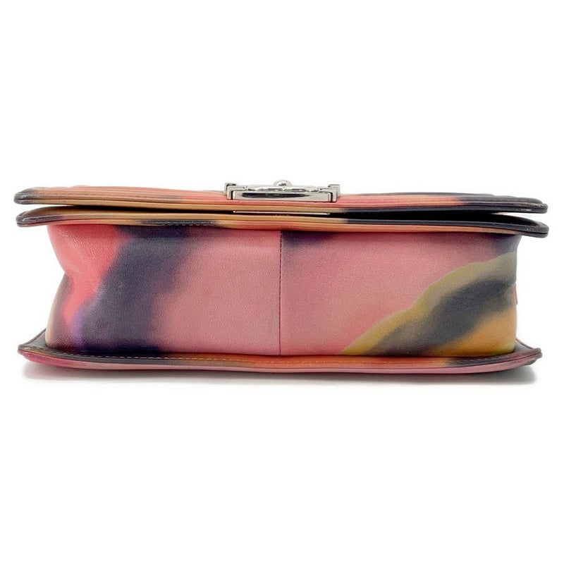 シャネル チェーンショルダーバッグ ボーイシャネル ラムスキン A67086 CHANEL