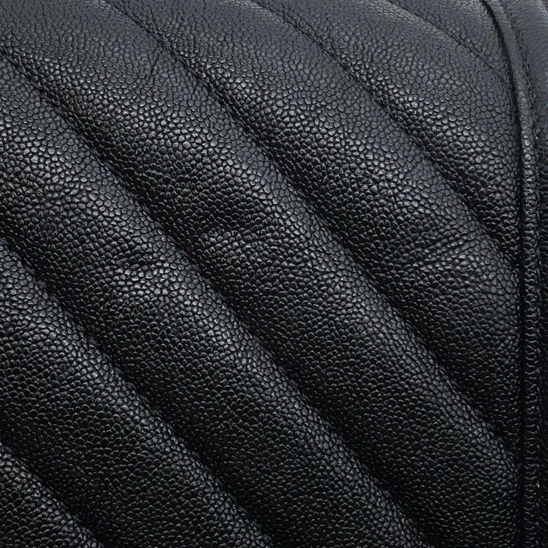 シャネル チェーンショルダーバッグ ボーイシャネル シェブロン Vステッチ ココマーク  A67086 CHANEL バッグ 黒