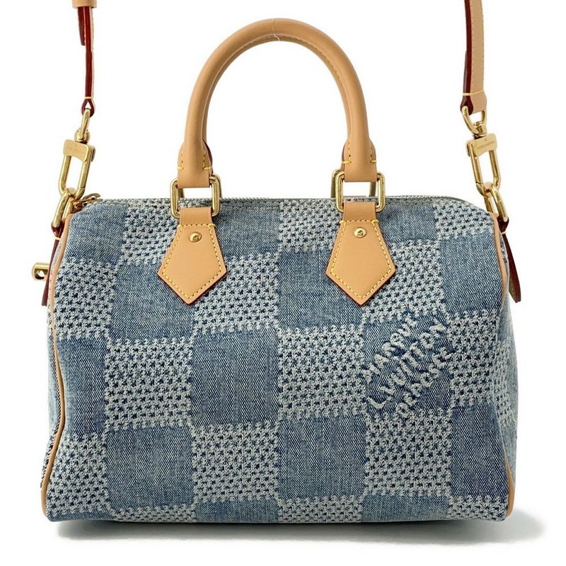 ルイヴィトン ハンドバッグ ダミエ・デニム スピーディ・バンドリエール25 N40700 LOUIS VUITTON 2wayバッグ ミニボストン