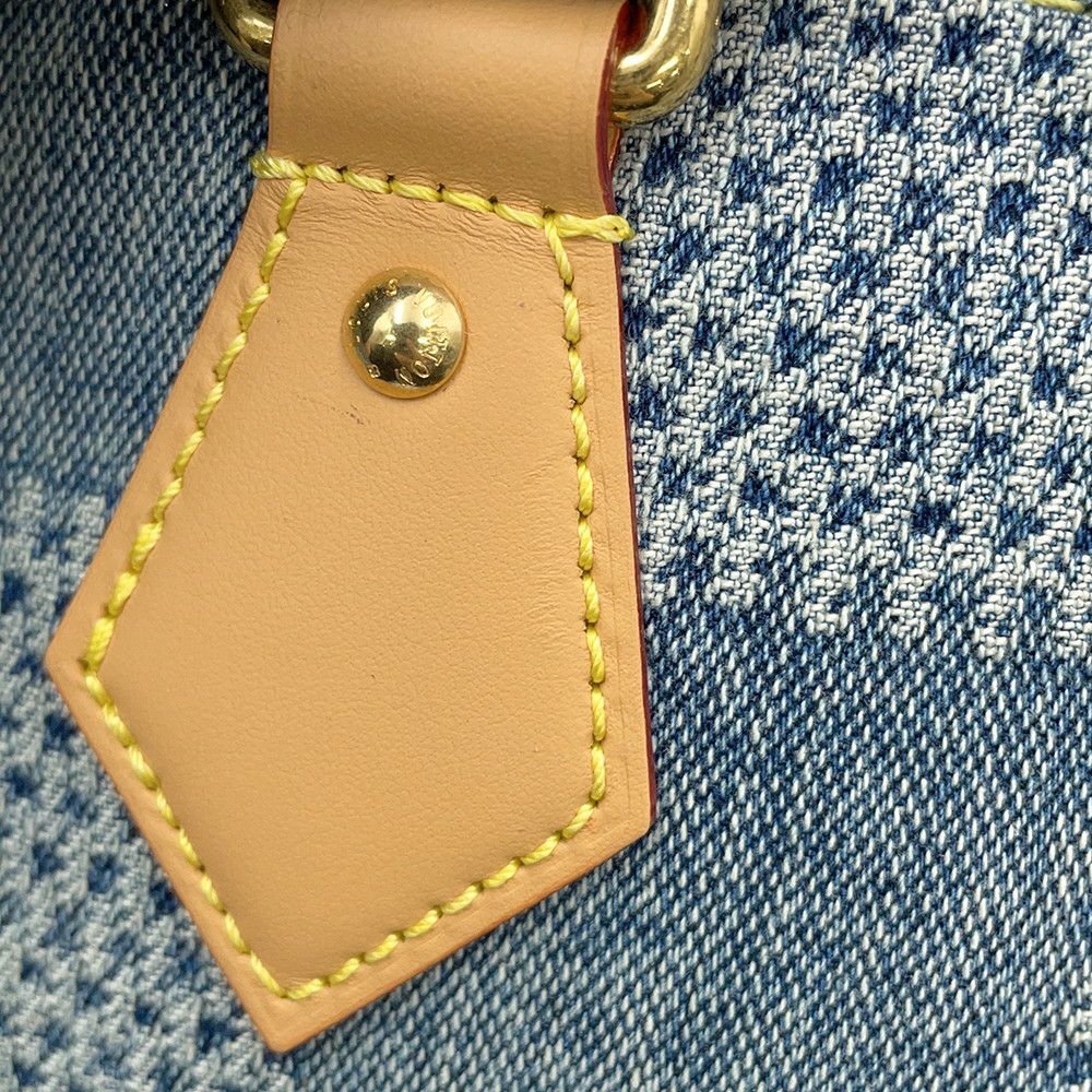 ルイヴィトン ハンドバッグ ダミエ・デニム スピーディ・バンド