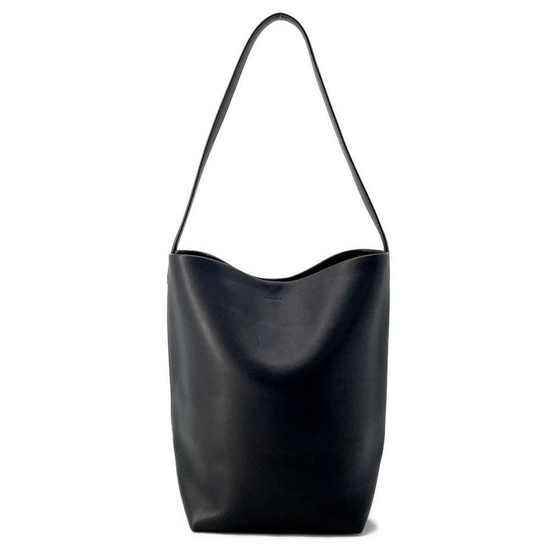 ザ ロウ トートバッグ N/S パーク トート ミディアム レザー W1313 L72 THE ROW ショルダーバッグ 黒