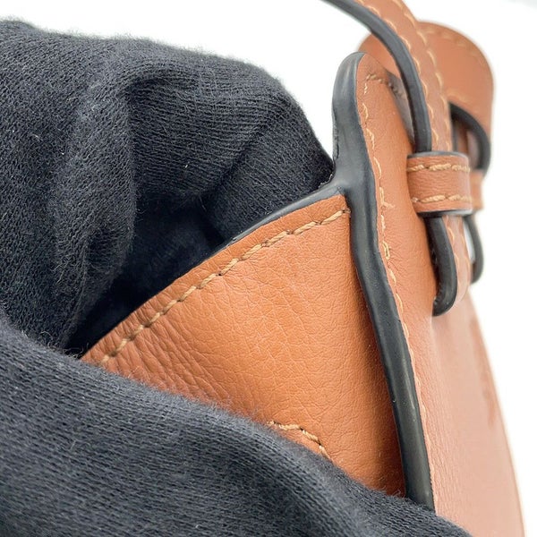 ロエベ ハンドバッグ ドローストリング ハンモック ミニ 314.30.V07 LOEWE 2way ブラウン