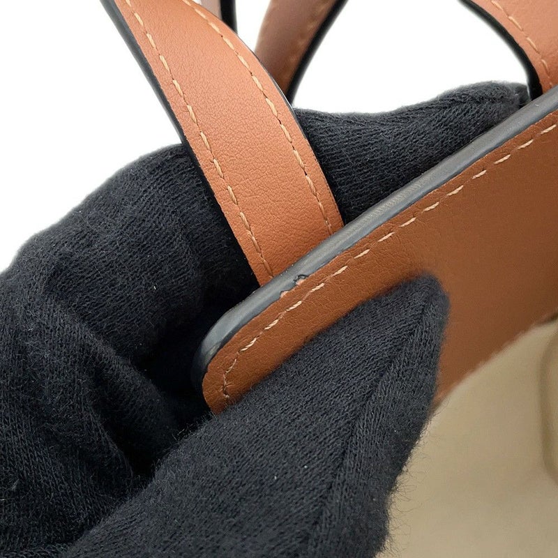 ロエベ ハンドバッグ ドローストリング ハンモック ミニ 314.30.V07 LOEWE 2way ブラウン