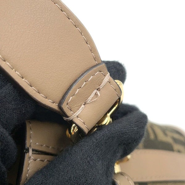 フェンディ ハンドバッグ モントレゾール ミニ キャンバス レザー 8BS093 FENDI 2way