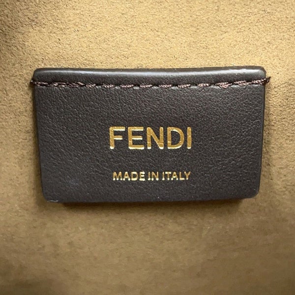 フェンディ ハンドバッグ モントレゾール ミニ キャンバス レザー 8BS093 FENDI 2way