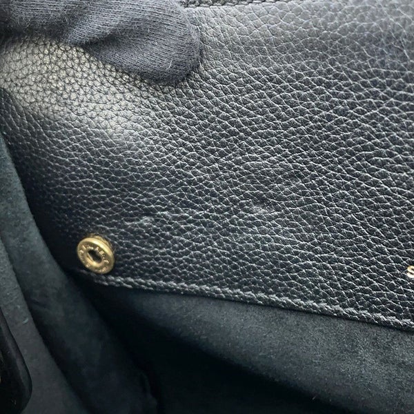 サンローランパリ ハンドバッグ サックドジュール ベイビー レザー 717448 SAINT LAURENT PARIS 2way 黒