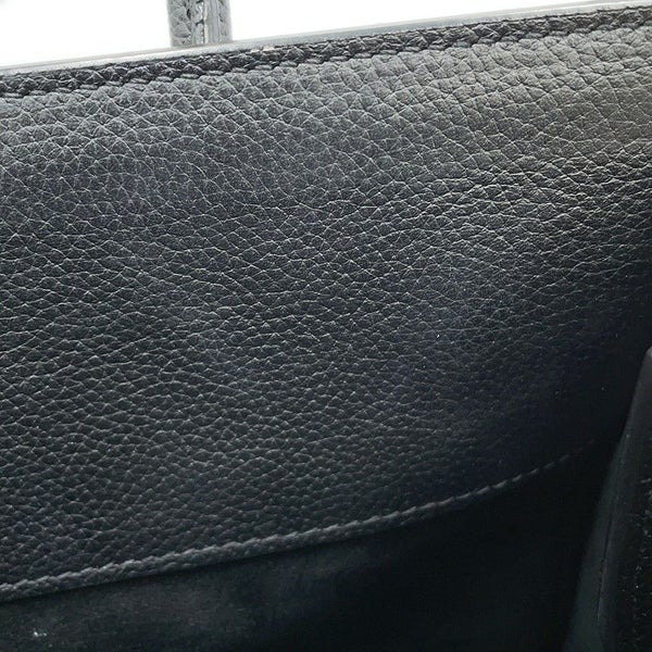 サンローランパリ ハンドバッグ サックドジュール ベイビー レザー 717448 SAINT LAURENT PARIS 2way 黒