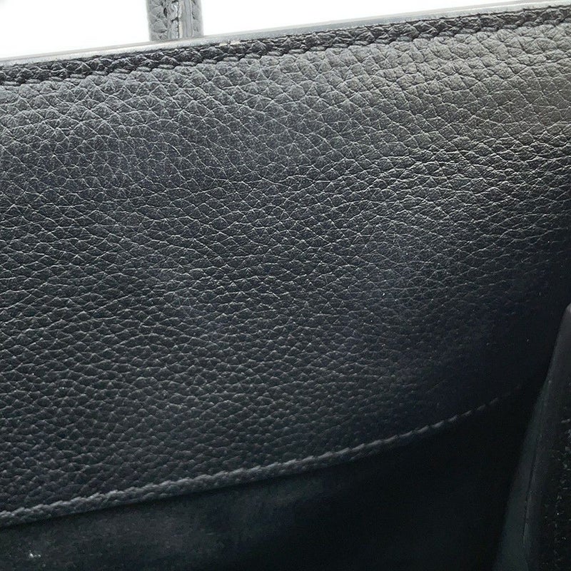 サンローランパリ ハンドバッグ サックドジュール ベイビー レザー 717448 SAINT LAURENT PARIS 2way 黒