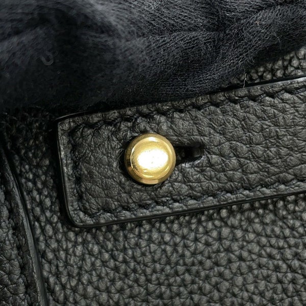 サンローランパリ ハンドバッグ サックドジュール ベイビー レザー 717448 SAINT LAURENT PARIS 2way 黒