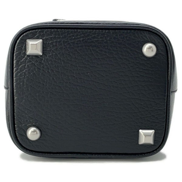 メゾンマルジェラ ハンドバッグ 5AC バケットバッグ カーフレザー S61WG0035 Maison Margiela 2wayチェーンショルダー 黒