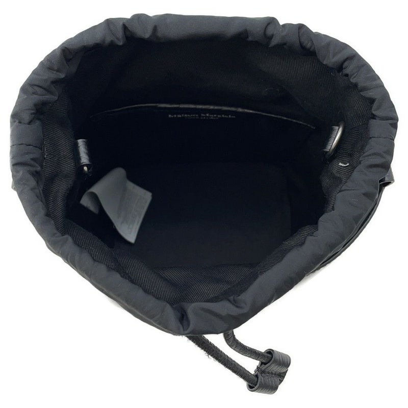 メゾンマルジェラ ハンドバッグ 5AC バケットバッグ カーフレザー S61WG0035 Maison Margiela 2wayチェーンショルダー 黒