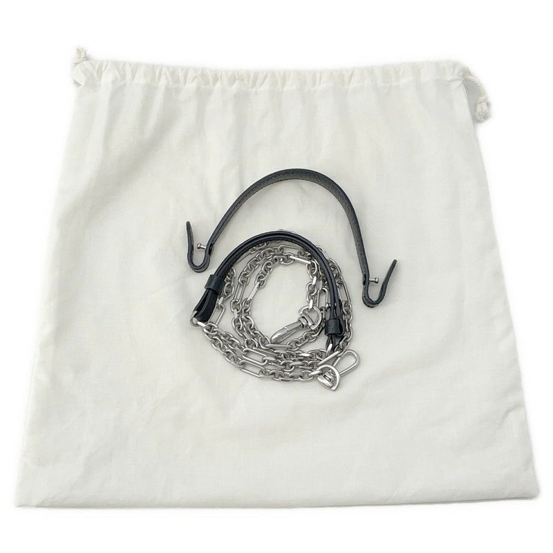 メゾンマルジェラ ハンドバッグ 5AC バケットバッグ カーフレザー S61WG0035 Maison Margiela 2wayチェーンショルダー 黒