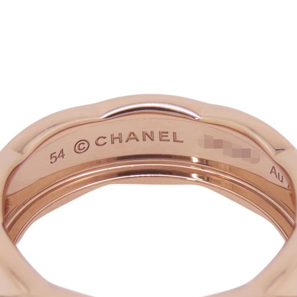 シャネル リング ココクラッシュ コレクション ミディアムモデル K18PG リングサイズ54 J10817 CHANEL 指輪 ジュエリー