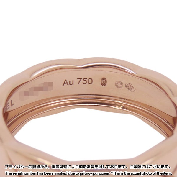 シャネル リング ココクラッシュ コレクション ミディアムモデル K18PG リングサイズ54 J10817 CHANEL 指輪 ジュエリー