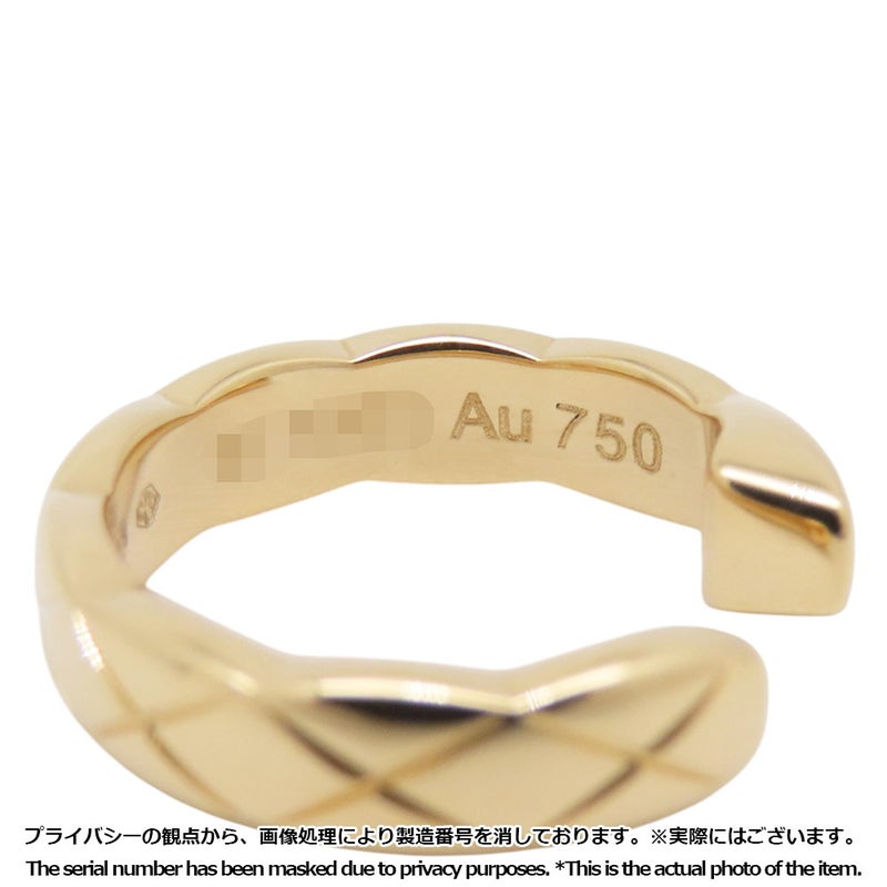 シャネル イヤーカフ ココ クラッシュ コレクション シングル イヤカフ K18YGイエローゴールド J12157 CHANEL ジュエリー