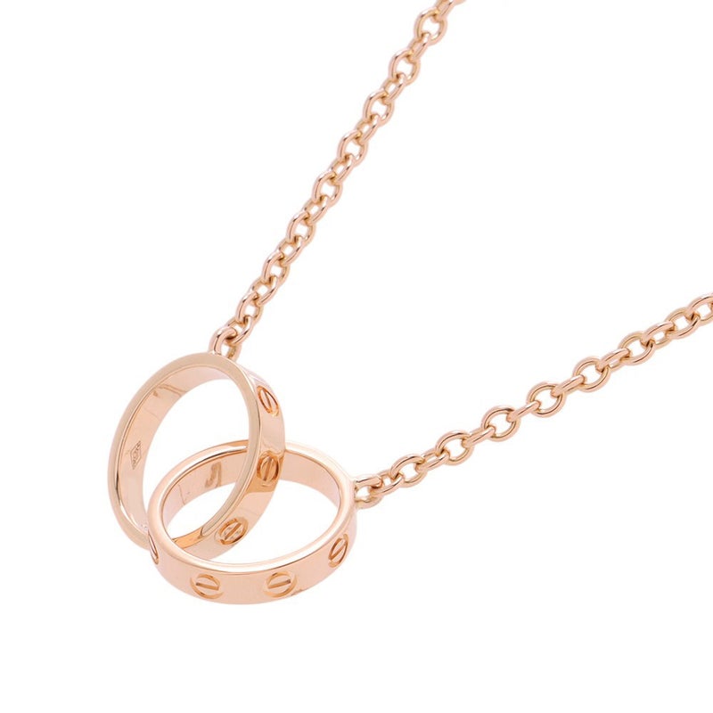 カルティエ ネックレス LOVE ネックレス K18PGピンクゴールド B7212300 ベビーラブ Cartier ペンダント ジュエリー