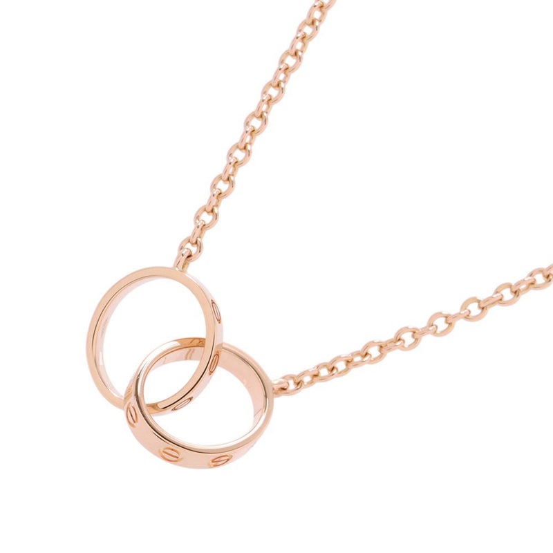 カルティエ ネックレス LOVE ネックレス K18PGピンクゴールド B7212300 ベビーラブ Cartier ペンダント ジュエリー