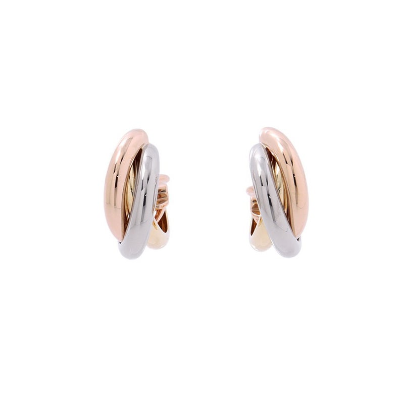 カルティエ ピアス トリニティ イヤリング クラシックモデル K18YG/K18PG/K18WG 80083231 Cartier ジュエリー