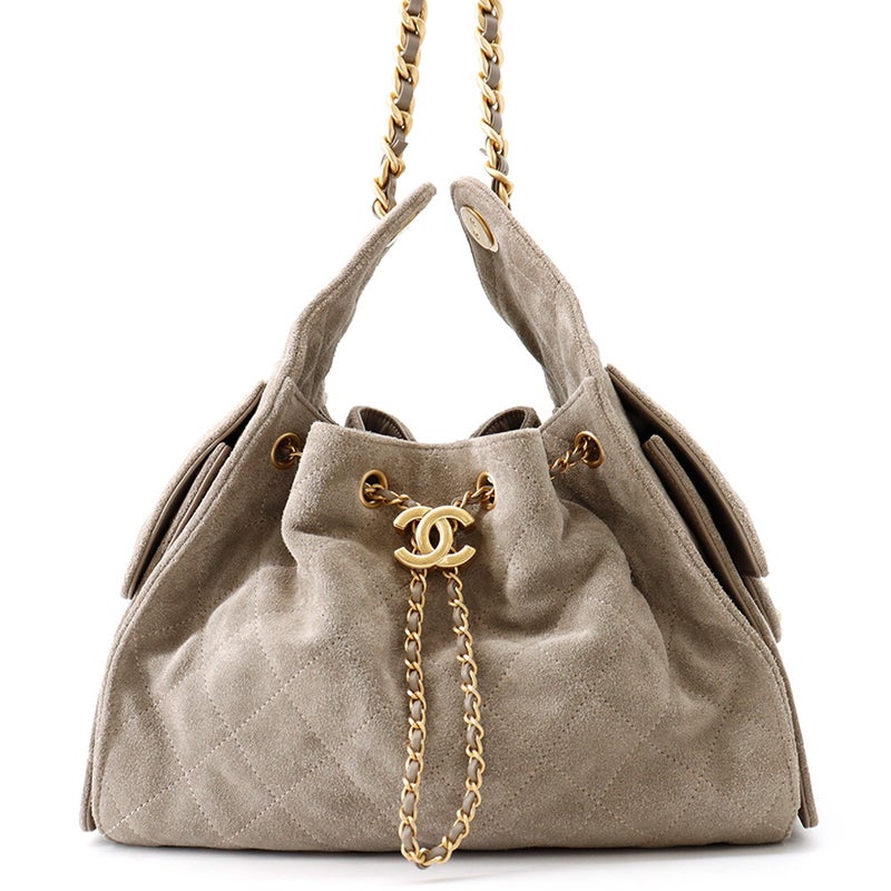 シャネル チェーンショルダーバッグ ココマーク CHANEL 25 スモール スエード AS5293 CHANEL