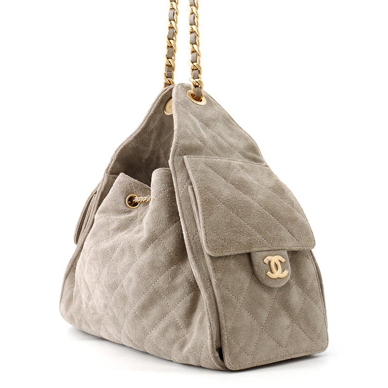 シャネル チェーンショルダーバッグ ココマーク CHANEL 25 スモール スエード AS5293 CHANEL
