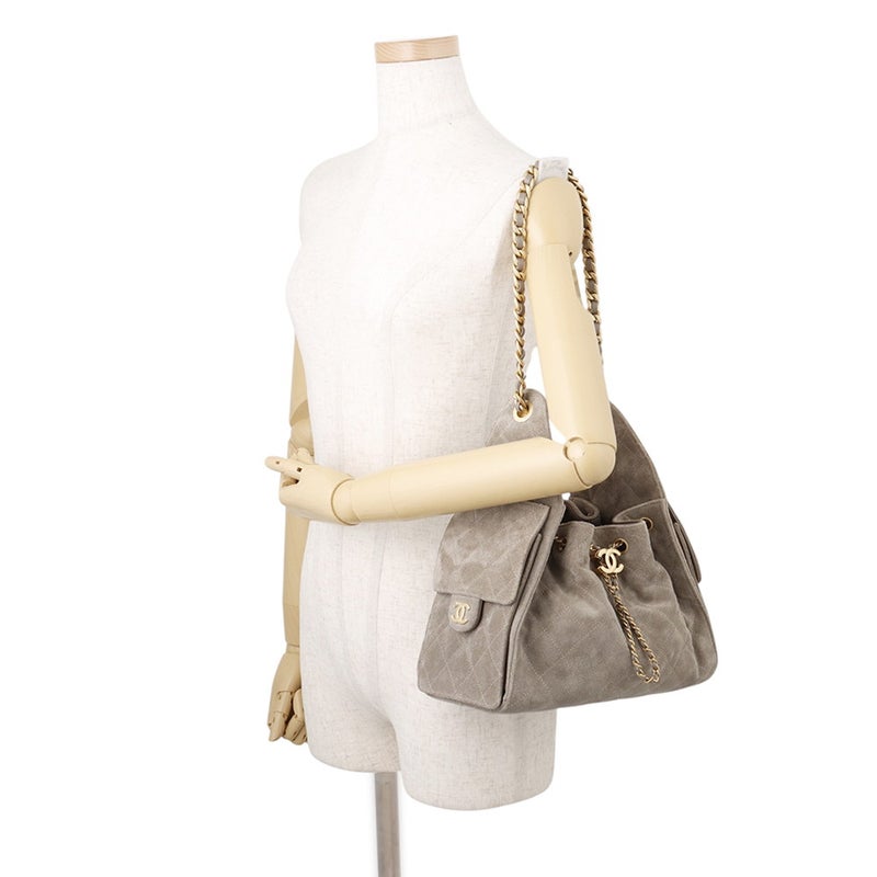 シャネル チェーンショルダーバッグ ココマーク CHANEL 25 スモール スエード AS5293 CHANEL