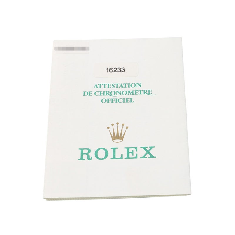 ロレックス デイトジャスト P番 SS/K18YG 16233G ROLEX 腕時計  シャンパン/コンピューター文字盤 10Pダイヤ