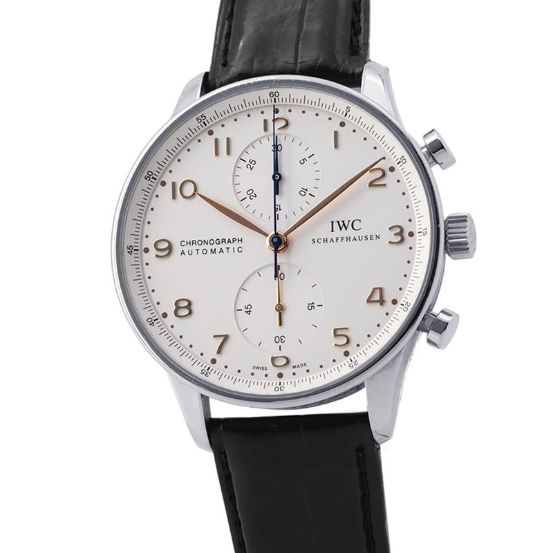 IWC ポルトギーゼ クロノグラフ オートマチック IW371445 腕時計 ウォッチ シルバー文字盤
