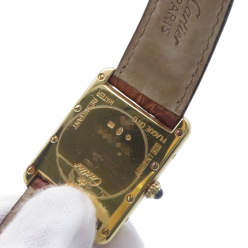 カルティエ マストタンク XL ヴェルメイユ W1013754 Cartier 腕時計 アイボリー文字盤