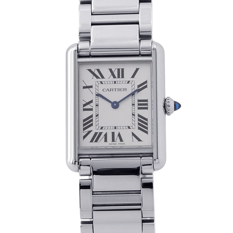 カルティエ タンク マスト LM ソーラービート WSTA0092 Cartier 腕時計 シルバー文字盤