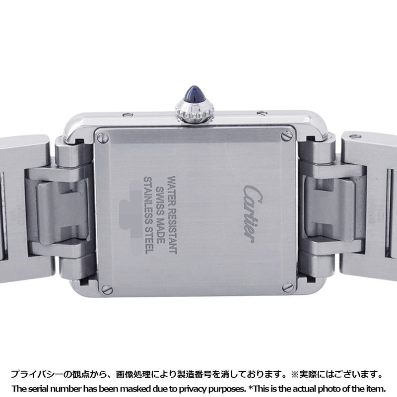 カルティエ タンク マスト LM ソーラービート WSTA0092 Cartier 腕時計 シルバー文字盤