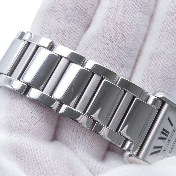 カルティエ タンク マスト LM ソーラービート WSTA0092 Cartier 腕時計 シルバー文字盤