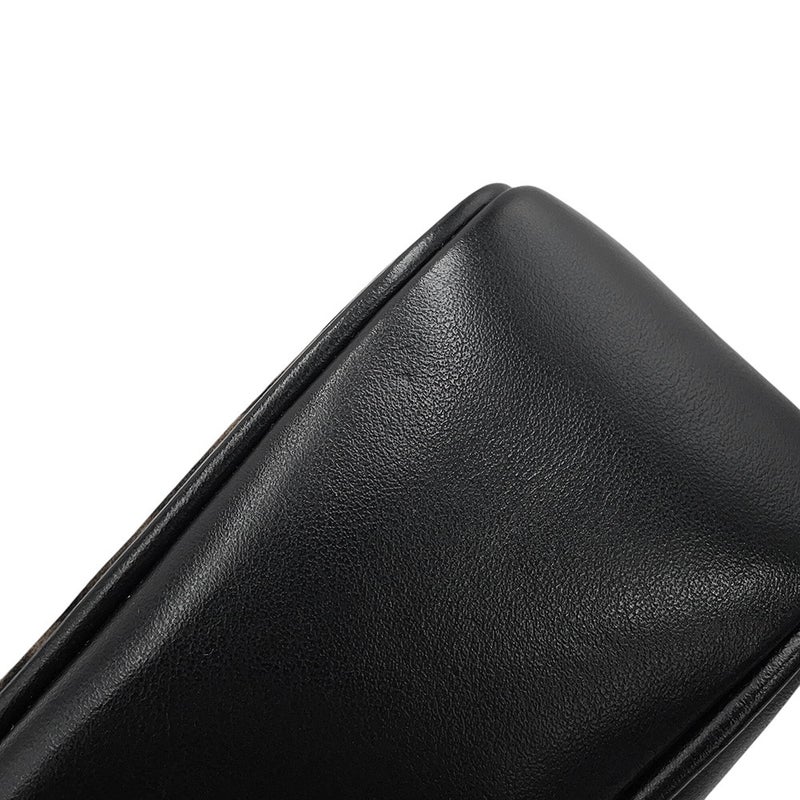 サンローランパリ ショルダーバッグ ルー カメラバッグ レザー スエード レオパード 612542 SAINT LAURENT PARIS 黒