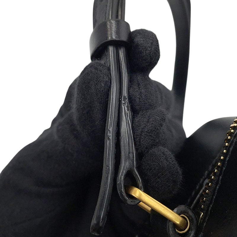 サンローランパリ ショルダーバッグ ルー カメラバッグ レザー スエード レオパード 612542 SAINT LAURENT PARIS 黒
